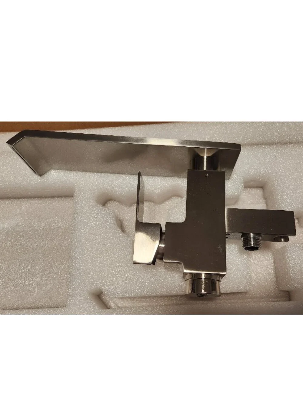 NWT: Waterfall Free Standing Tub Faucet, Hand Sprayer - Floor Mount  (Chrome)